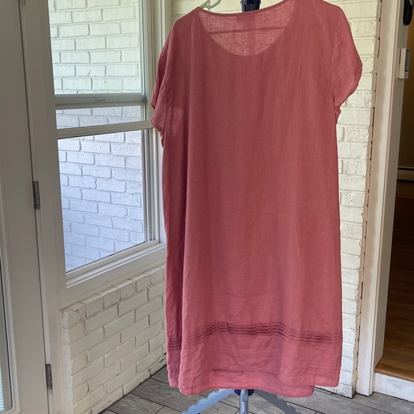 J. Jill Rose Linen Dress - Picture 4 of 10